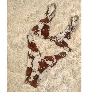 🐄 Cow Print Bikini 🐄